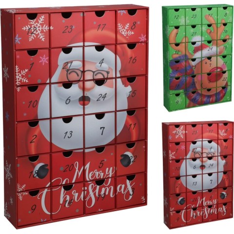 CALENDARIO AVVENTO 38CM 2ASS